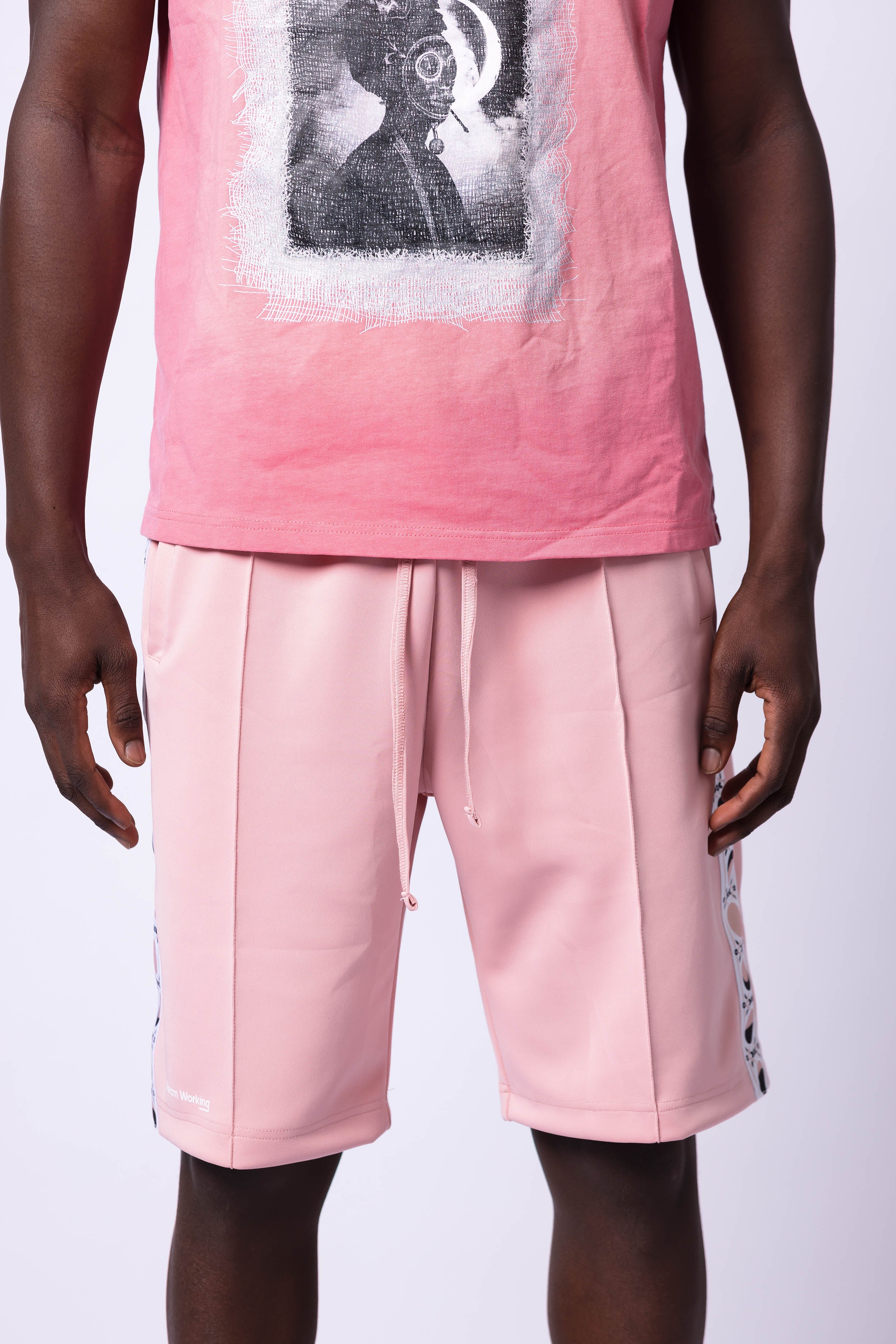 DW Track Shorts Pink