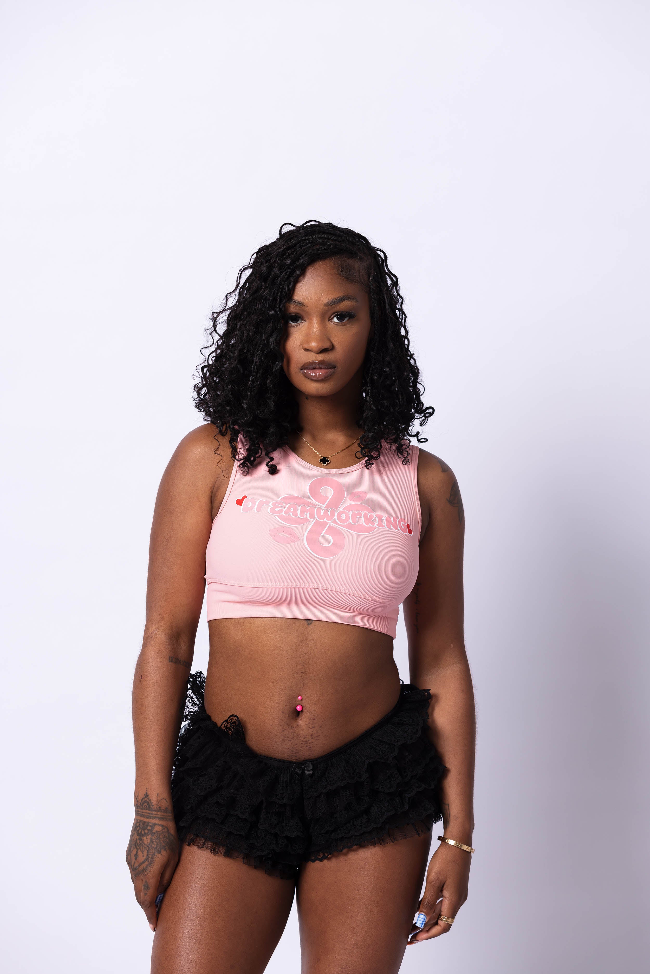 DW Crop Top Pink