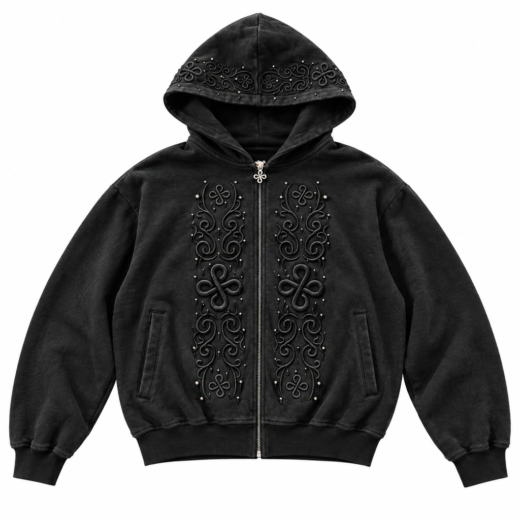 DW Studded Crest Hoodie