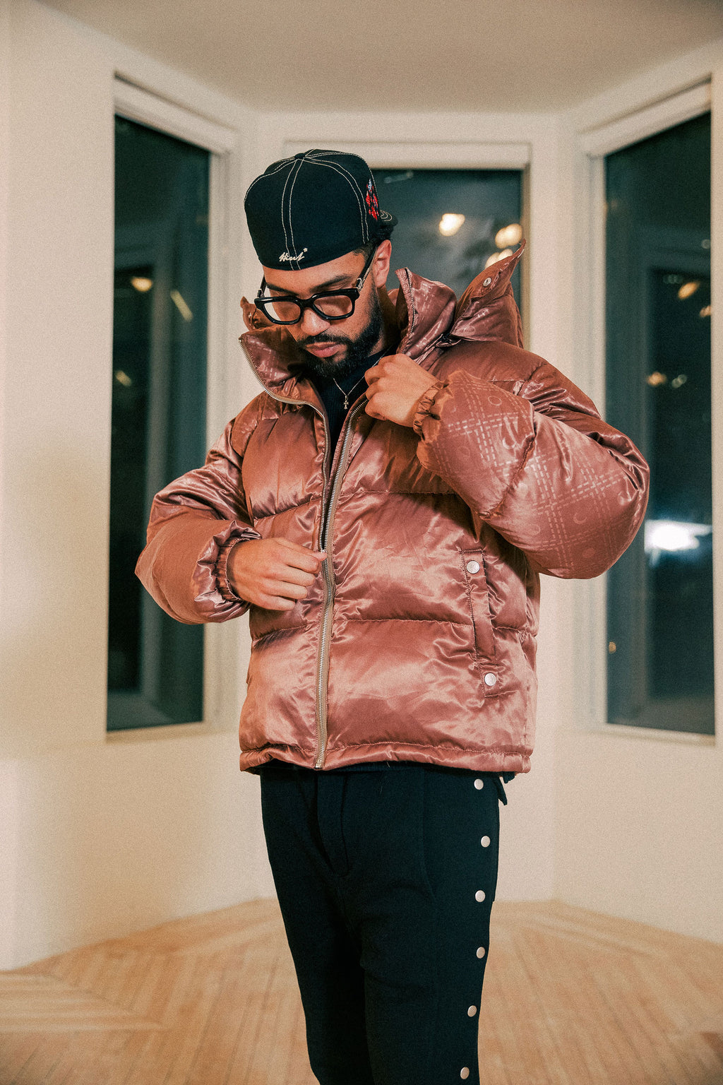 Dream Working Cloud Puffer Jacket  Bronze