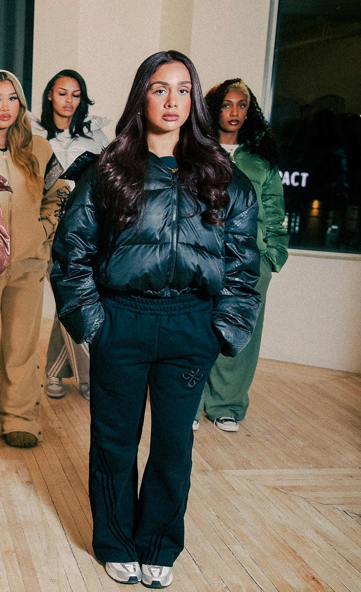 Dream Working Cloud Puffer Jacket  Black