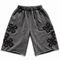 DW Studded Crest Shorts (Grey)