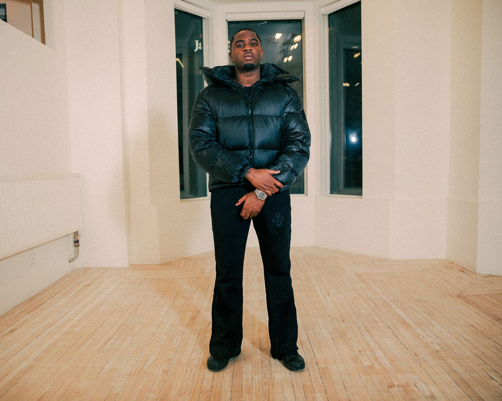 Dream Weave Track All Black(Velvet Stripes)