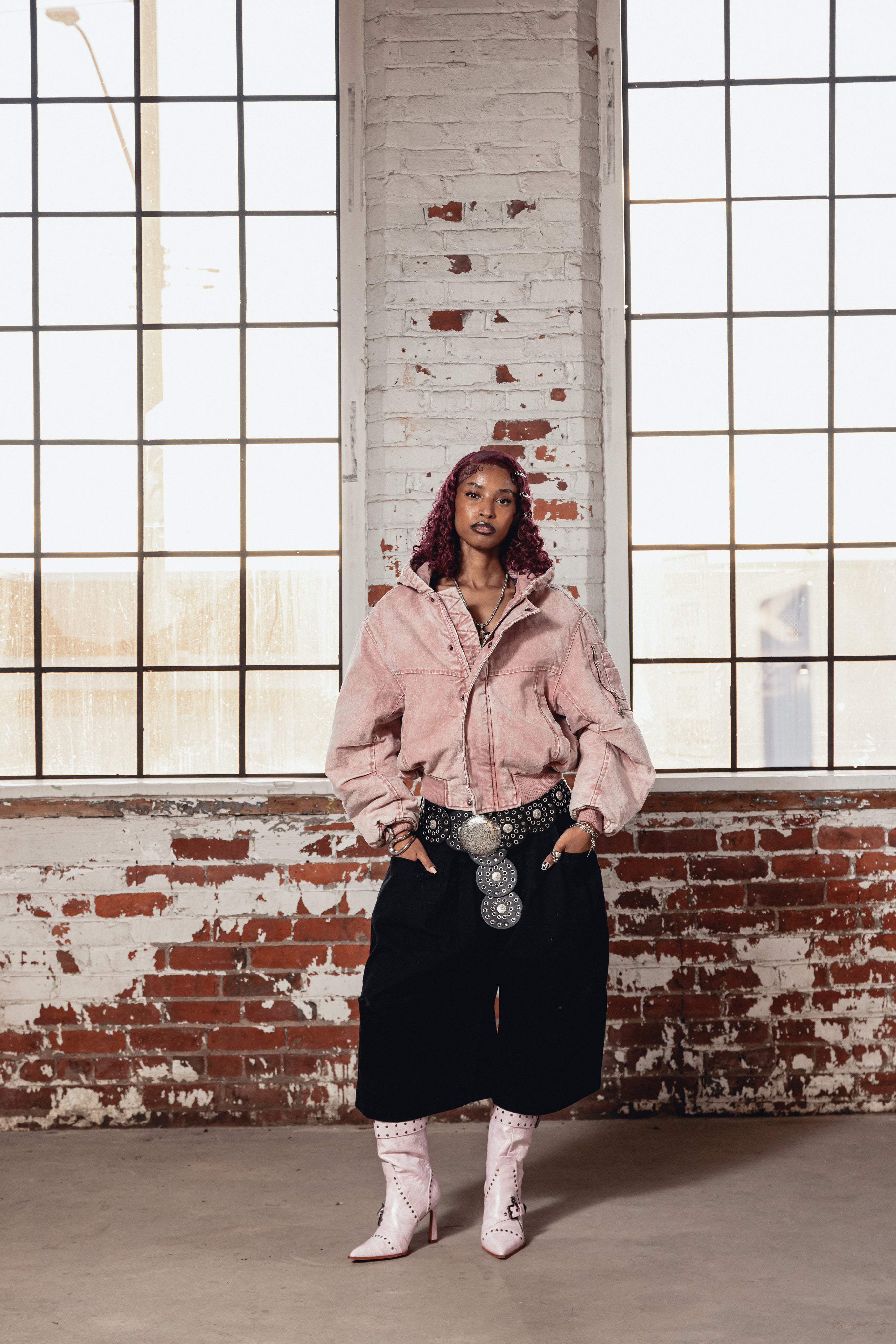 DW Bomber Jacket (Pink)