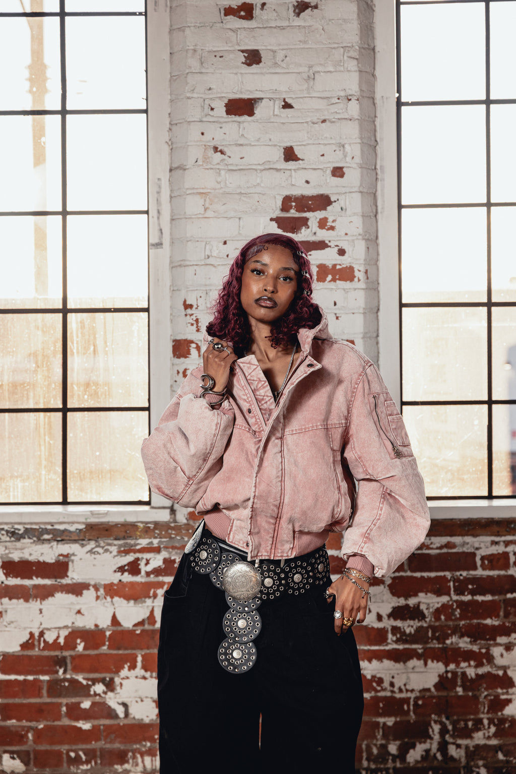DW Bomber Jacket (Pink)