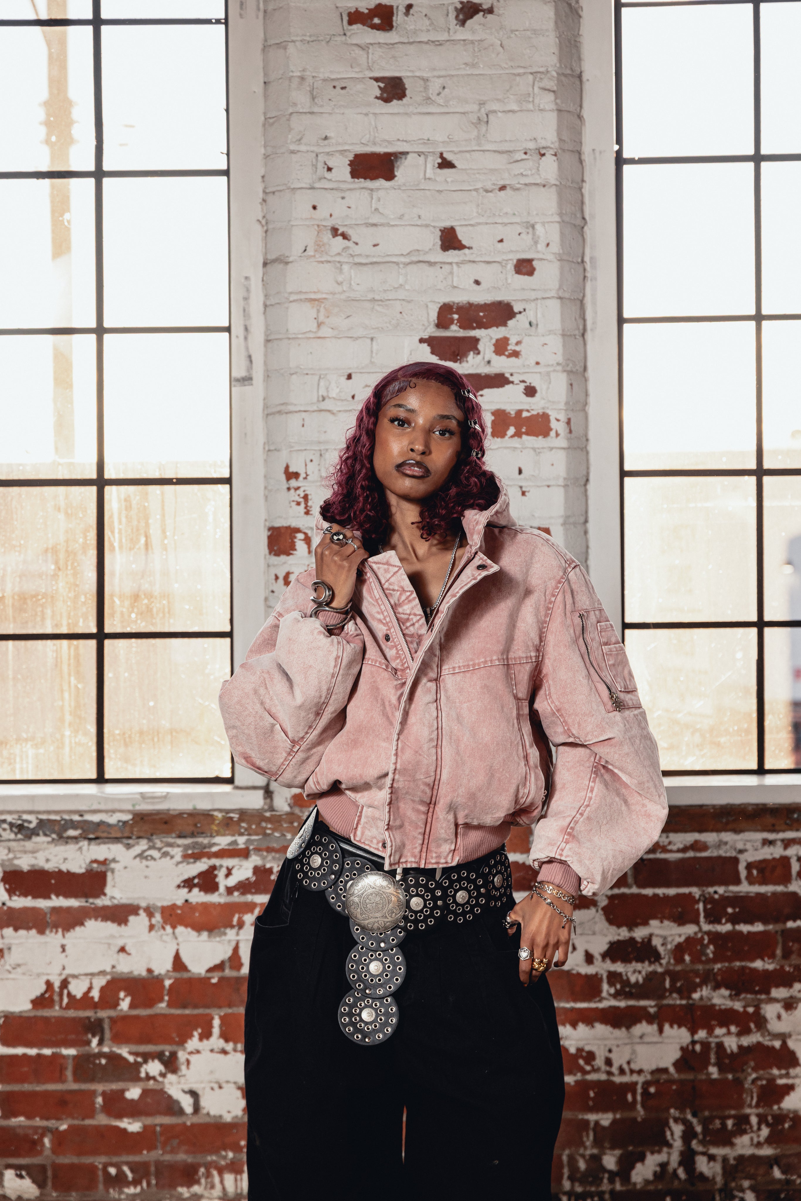 DW Bomber Jacket (Pink)