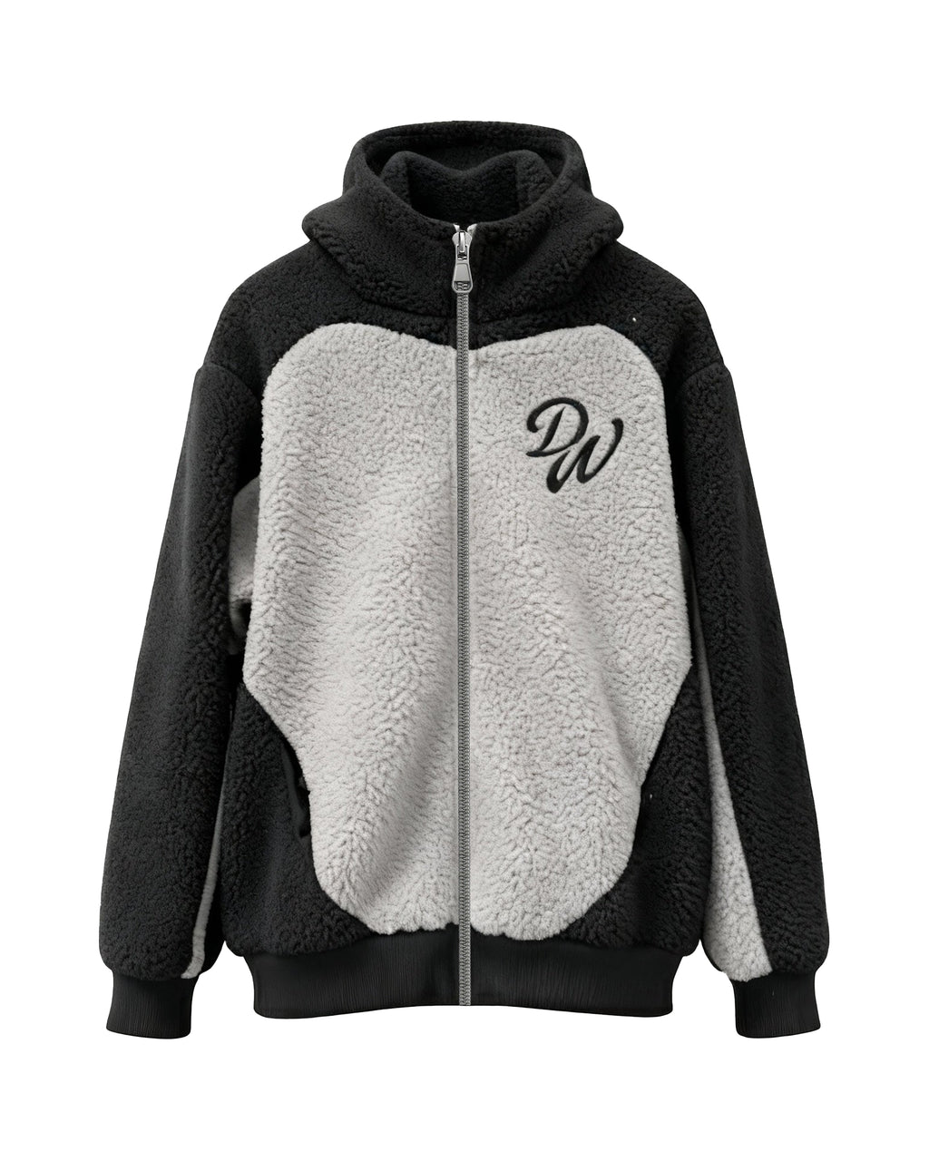 DW Wool Zip Hoodie (Grey)