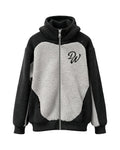 DW Wool Zip Hoodie (Grey)
