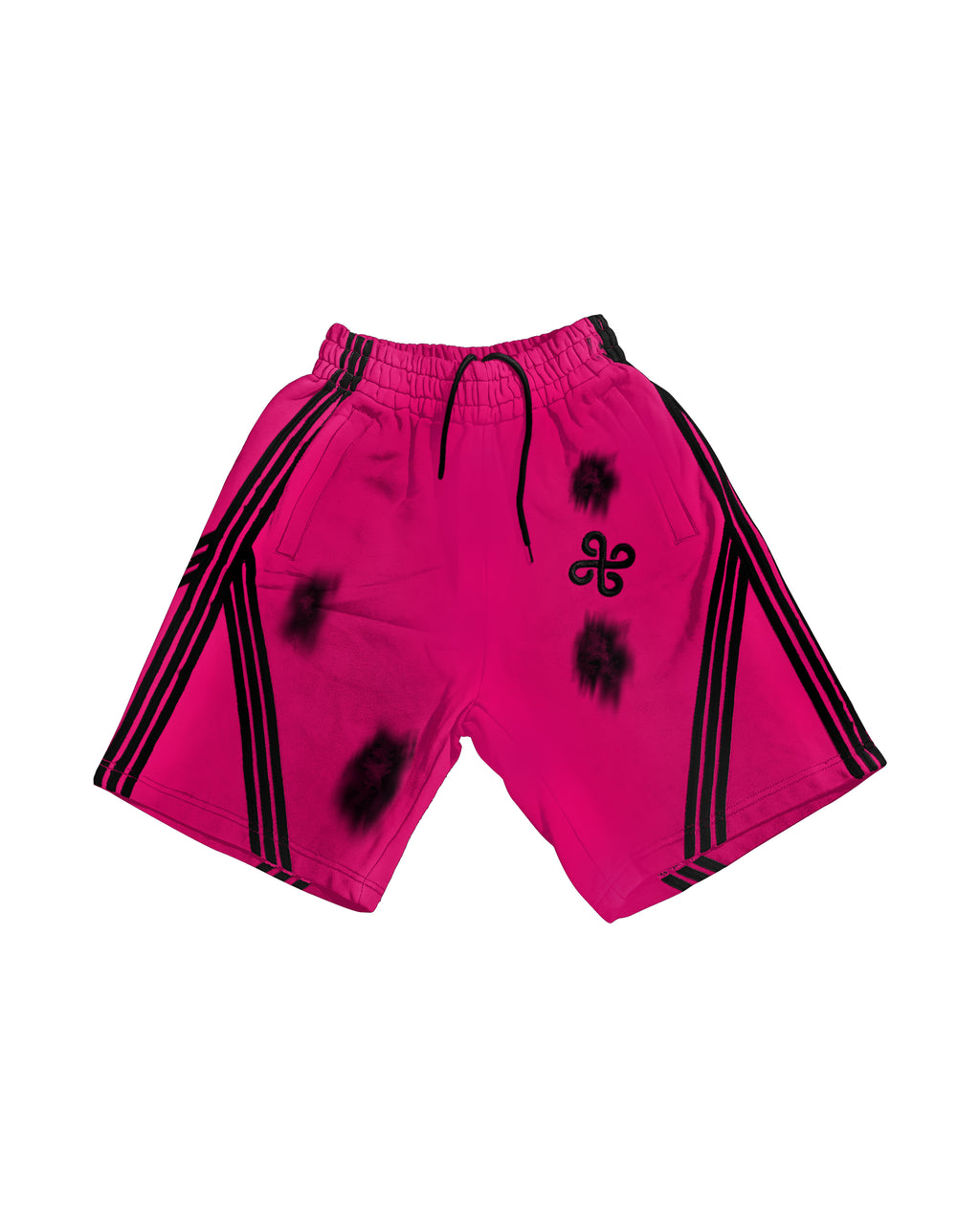 Dream Weave Shorts (Pink/Black Wash)