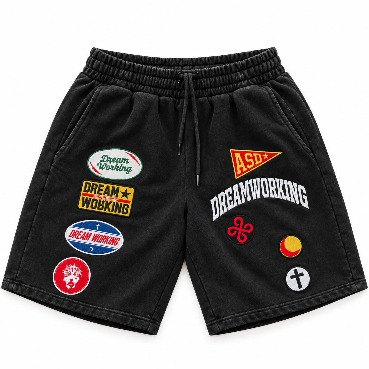 DW Patchwork Shorts