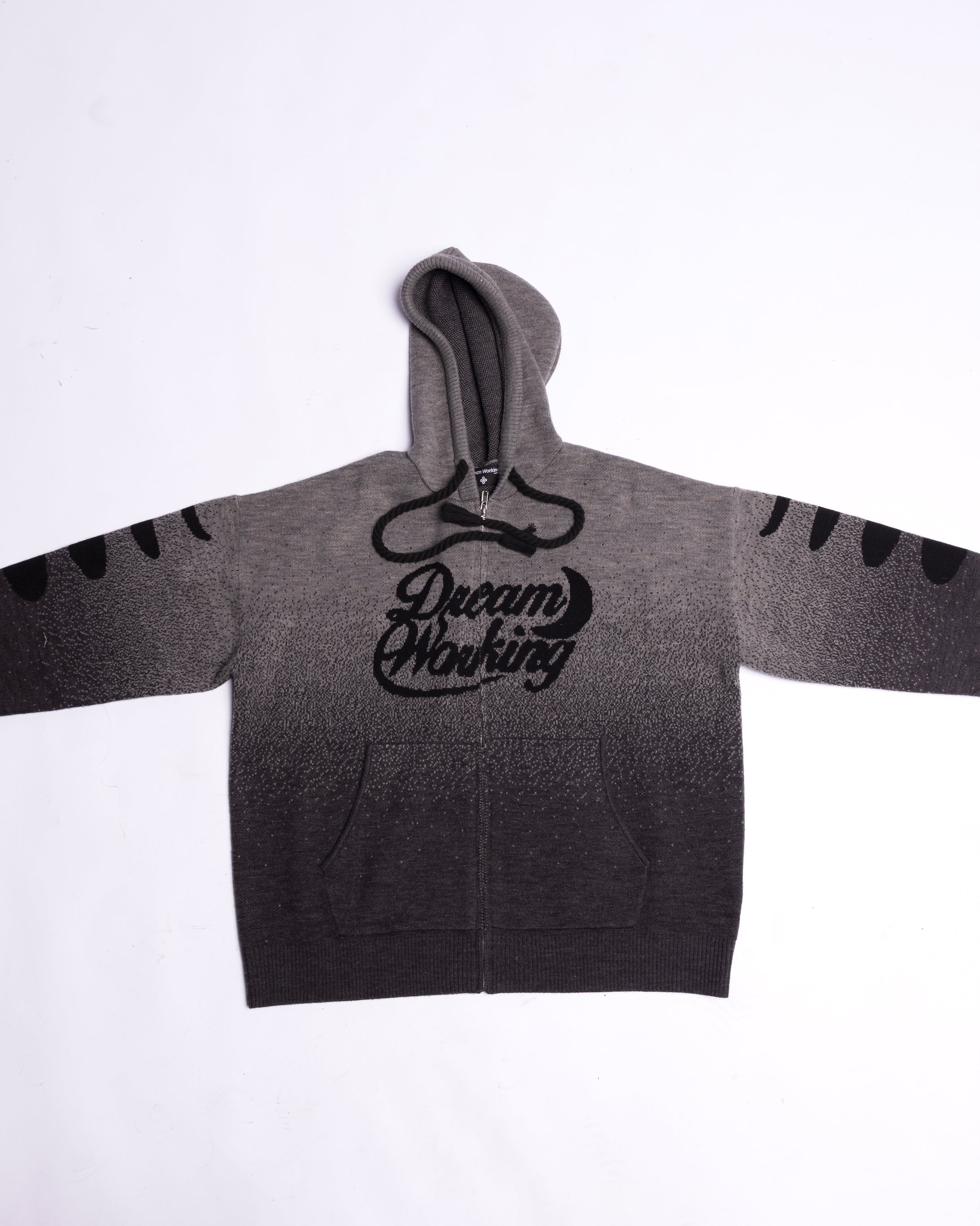 DW Knitted Hoodie (Grey)