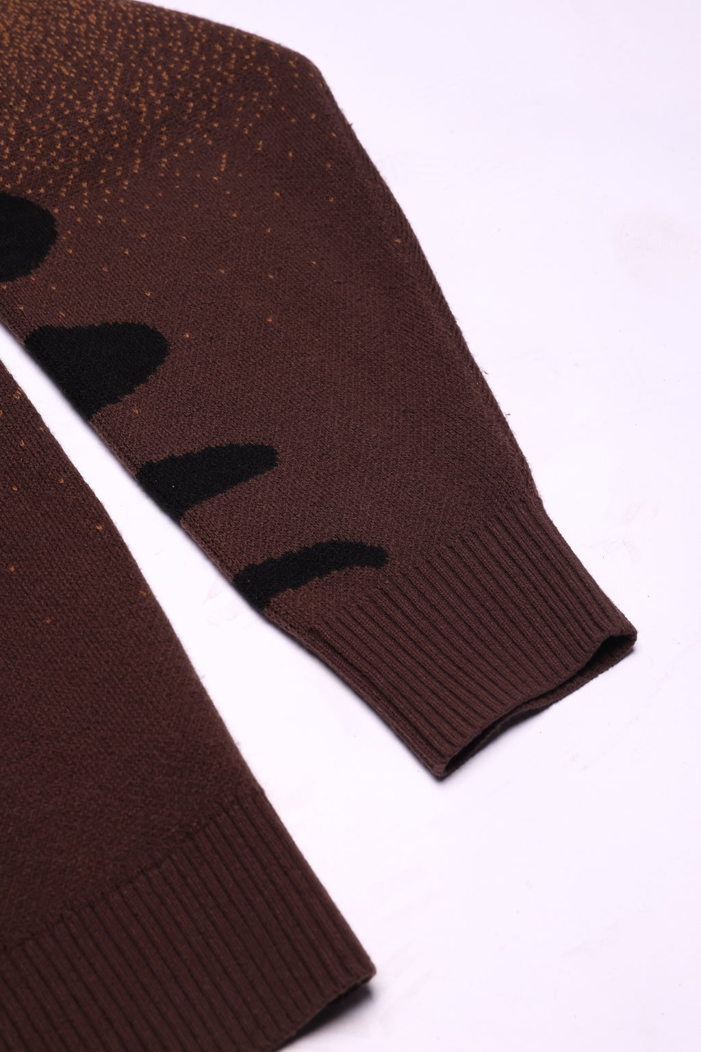 DW Knitted Hoodie (Brown)