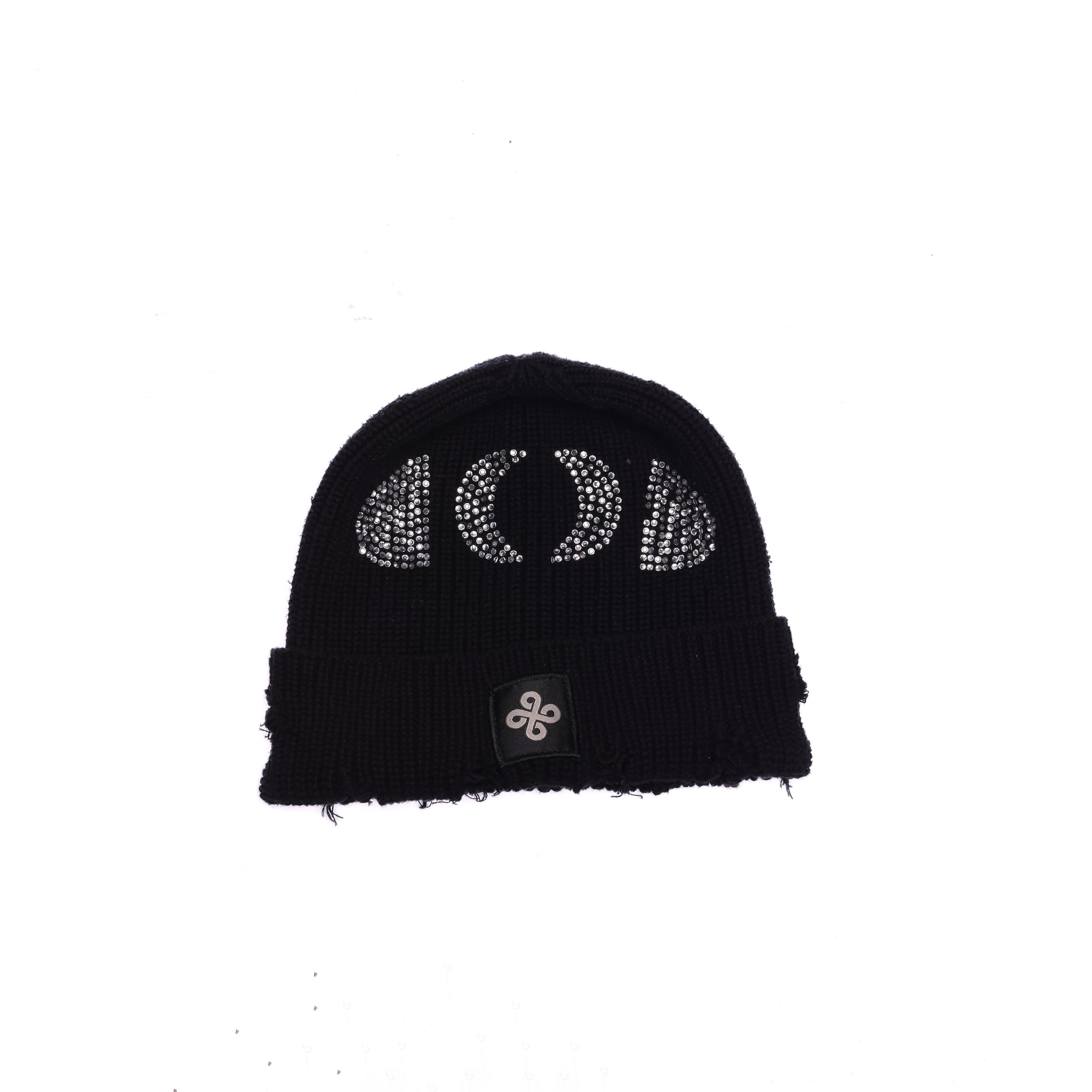 DW Rhinestone Beanie (Black)