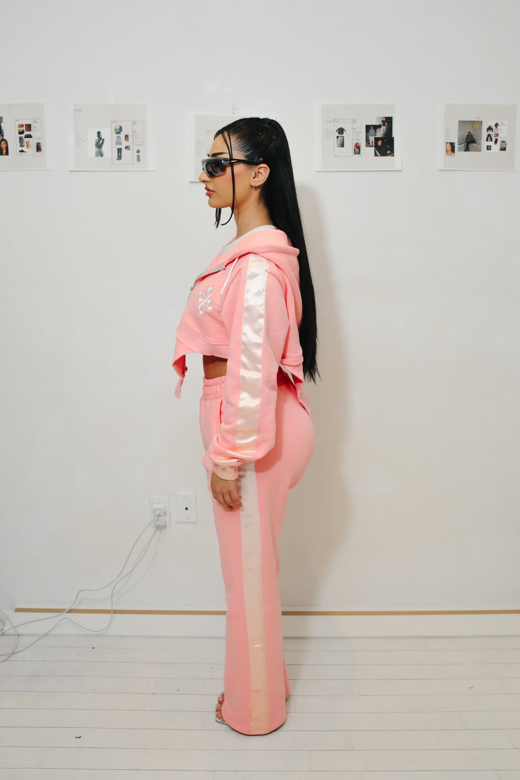 DW Women Sweat suit (Pink)