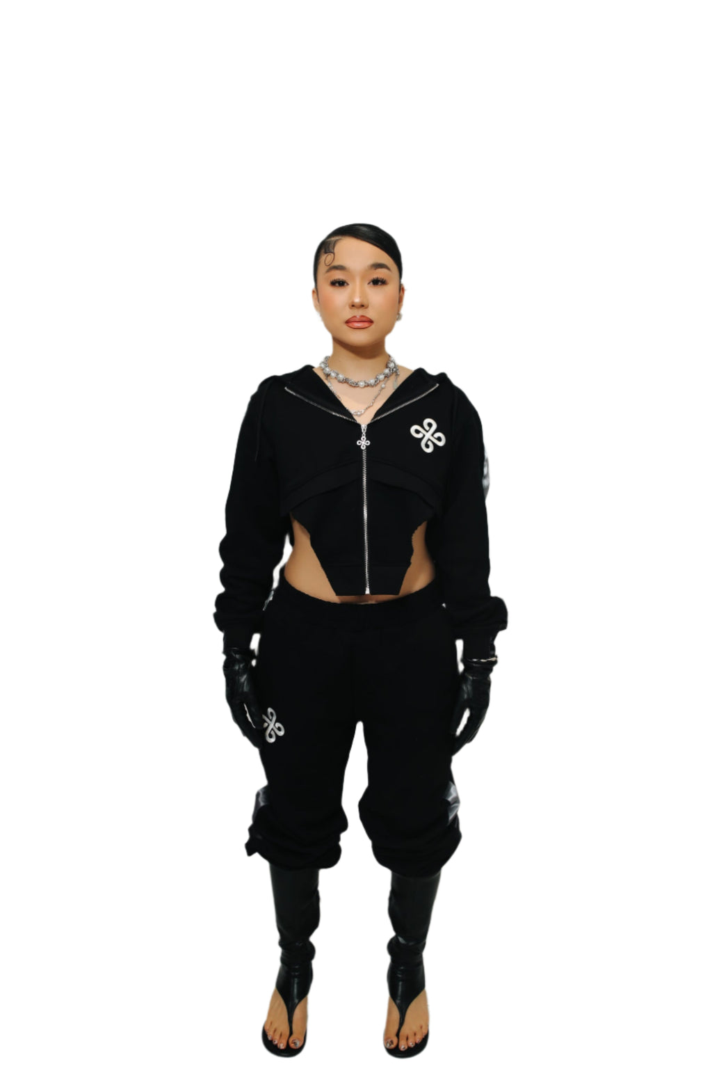 DW Women Sweat suit (Black)