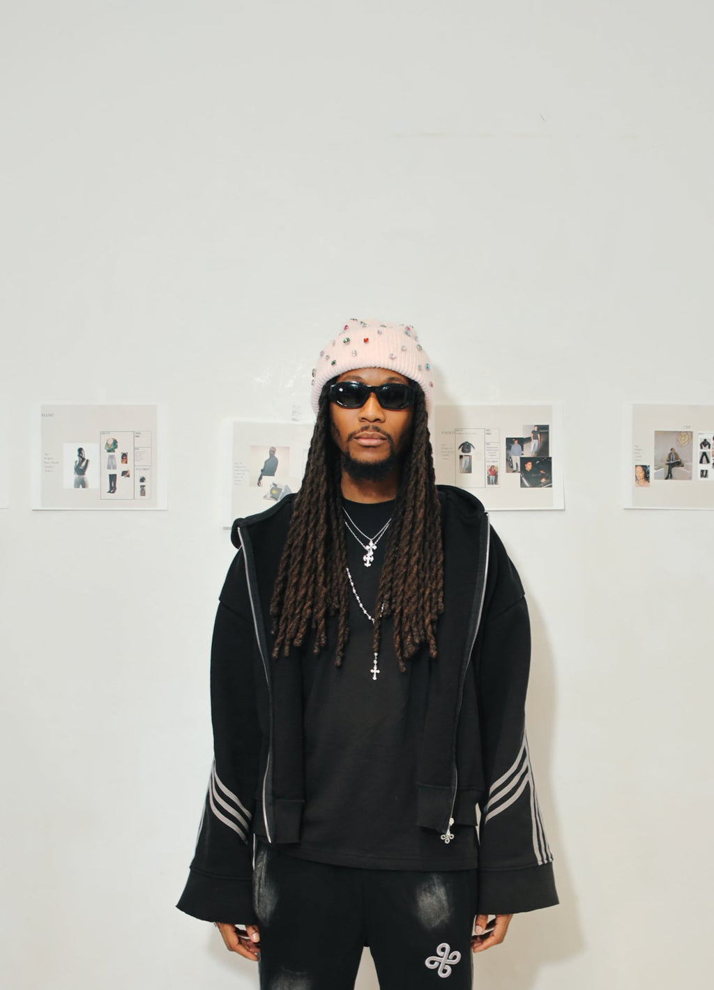 Dream Webbing Hoodie (Black)