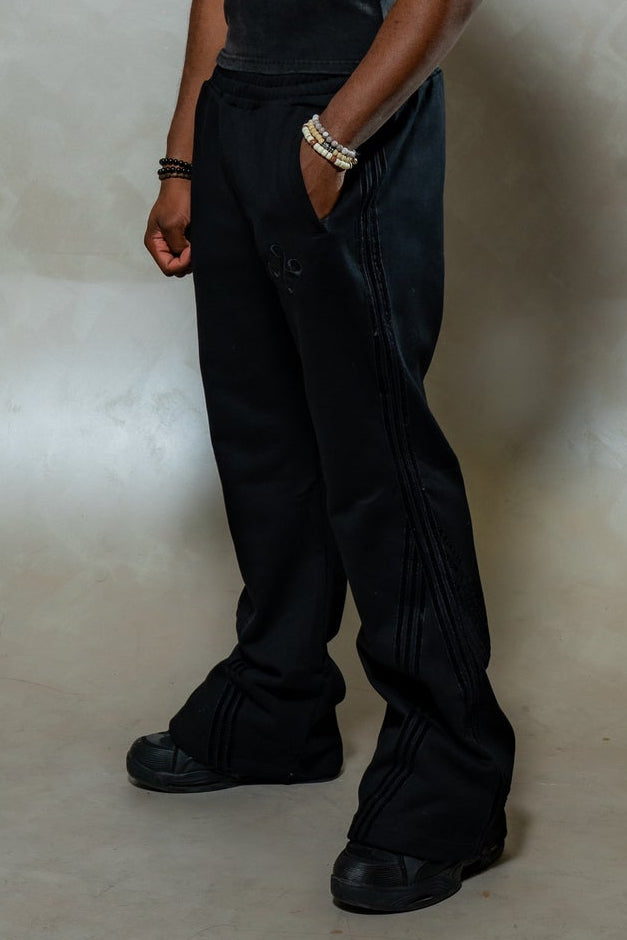 Dream Weave Track All Black(Velvet Stripes)