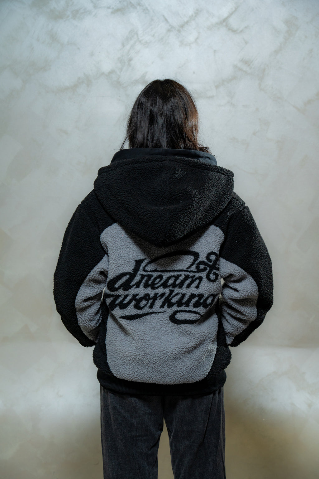 DW Wool Zip Hoodie (Grey)