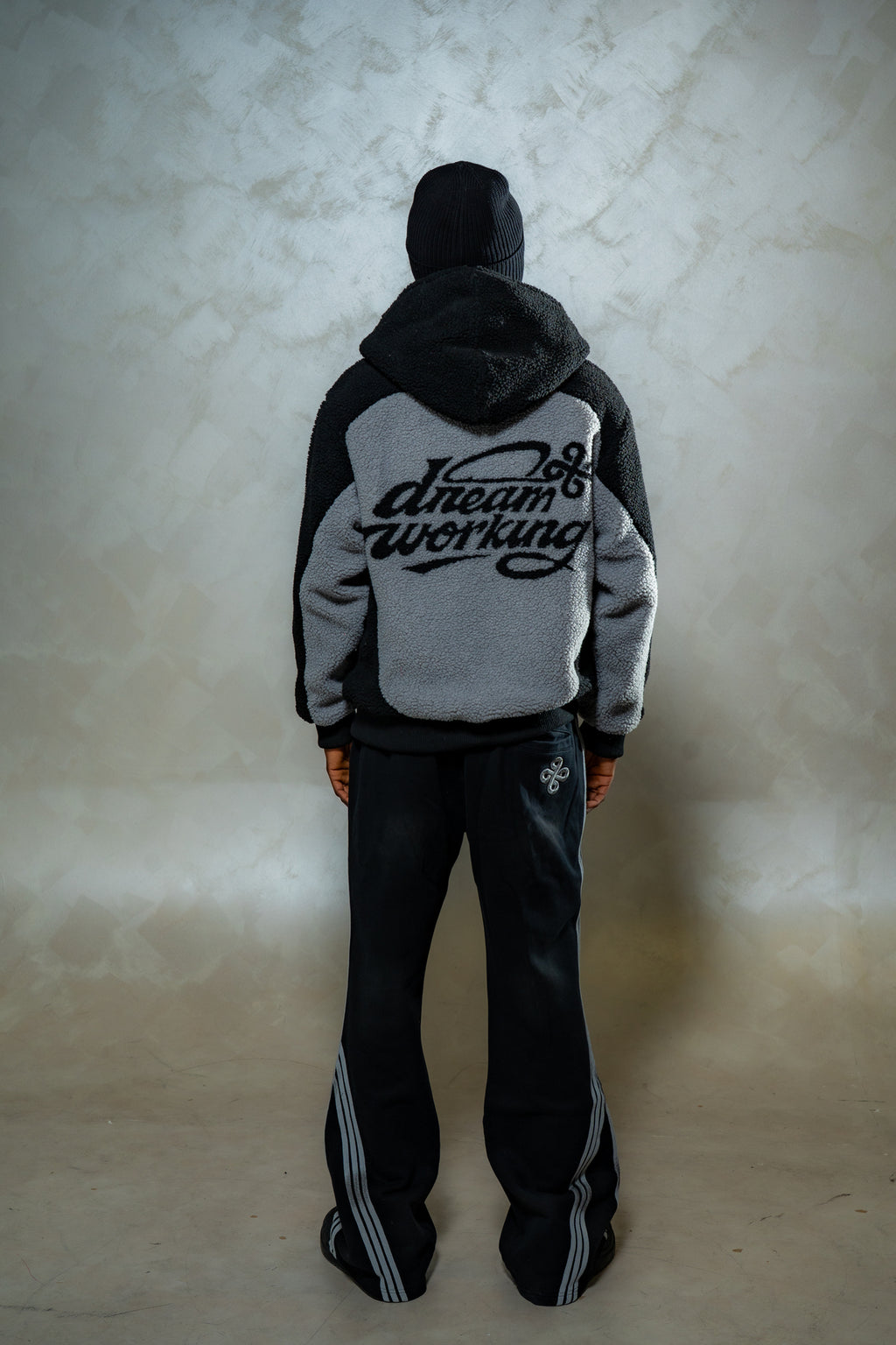 DW Wool Zip Hoodie (Grey)