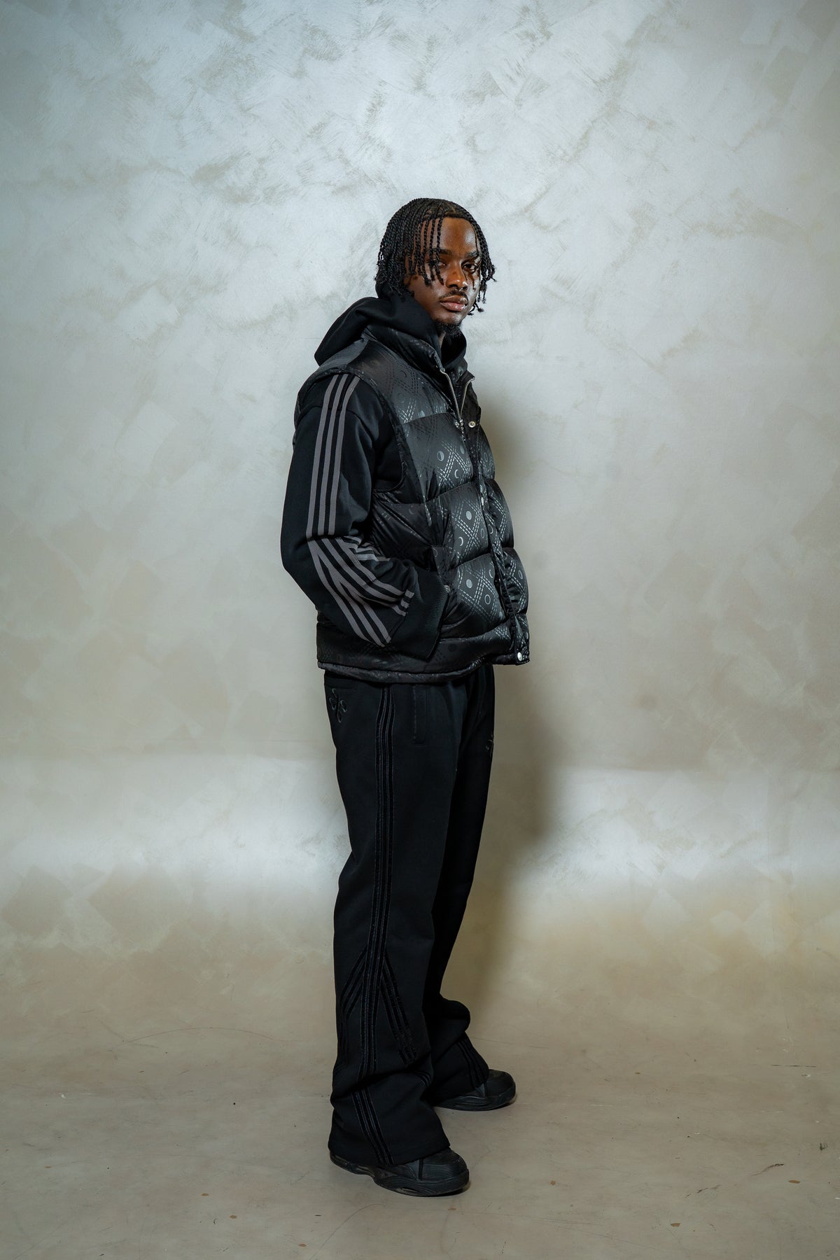 Dream Working Cloud Puffer Vest (Black)