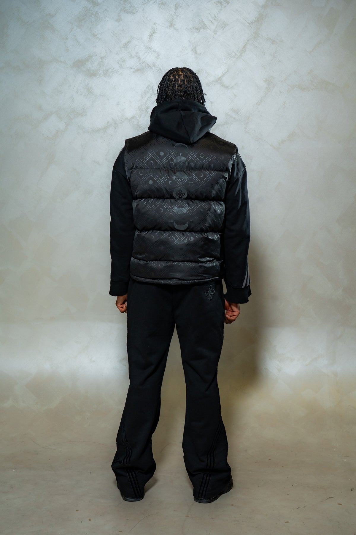 Dream Working Cloud Puffer Vest (Black)