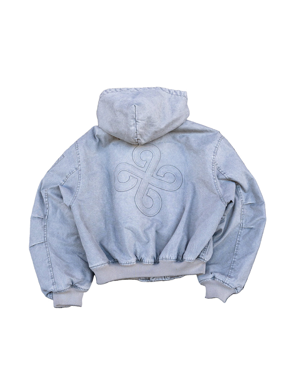 DW Bomber Jacket ( Light Grey Wash)