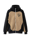 DW Wool Zip Hoodie (Brown)