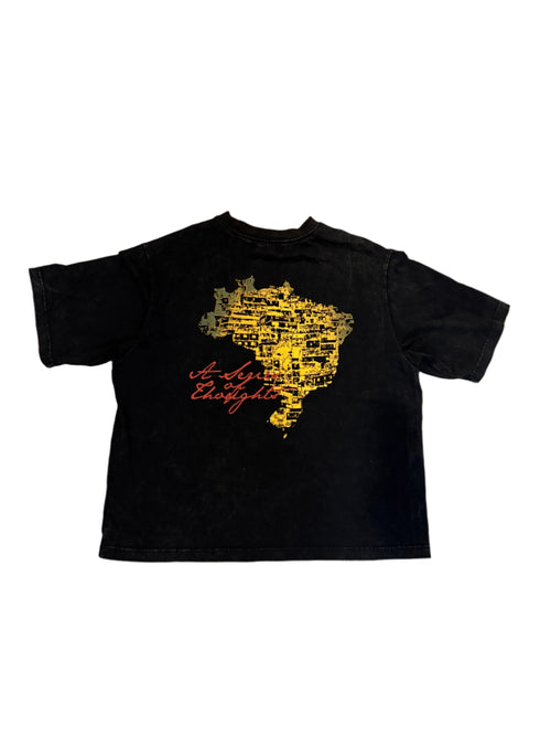 Christ Red T-Shirt (Black)